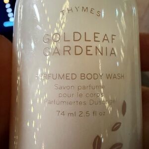 Thymes Goldleaf Gardenia Body Wash - Cream